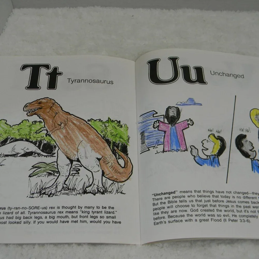 Dinosaur Creation Knowledge Books Set of 3 Books Homeschool Biblical Activity